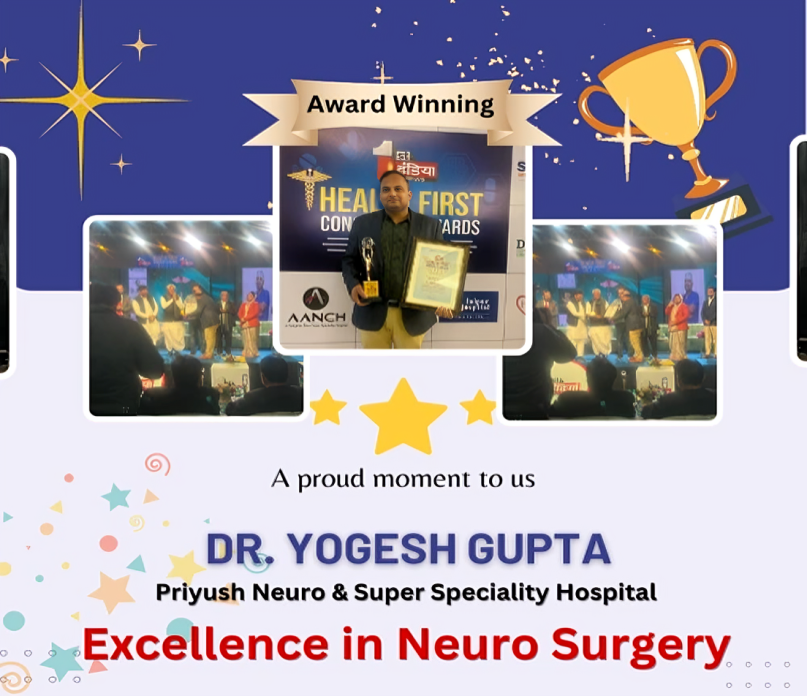 Dr. Yogesh Gupta Award Winning